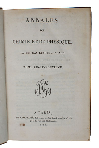Mémoire sur une nouvelle Expérience électrodynamique, sur son application à la formule qui représente l'action mutuelle de deux élemend de conducteurs voltaïques, et sur de nouvelles conséquences déduites de cette formule (+) Lettre de M. Ampère à M.... - ["ONE OF THE MOST CELEBRATED MEMOIRS IN THE HISTORY OF NATURAL PHILOSOPHY"] (photo 3)