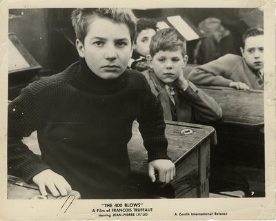 François Truffaut (director) THE 400 BLOWS [1959] Photo archive