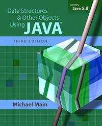 image of Data Structures and Other Objects Using Java (3rd Edition)