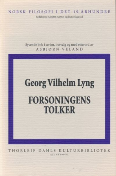 Forsoningens tolker. Utvalg og etterord av…