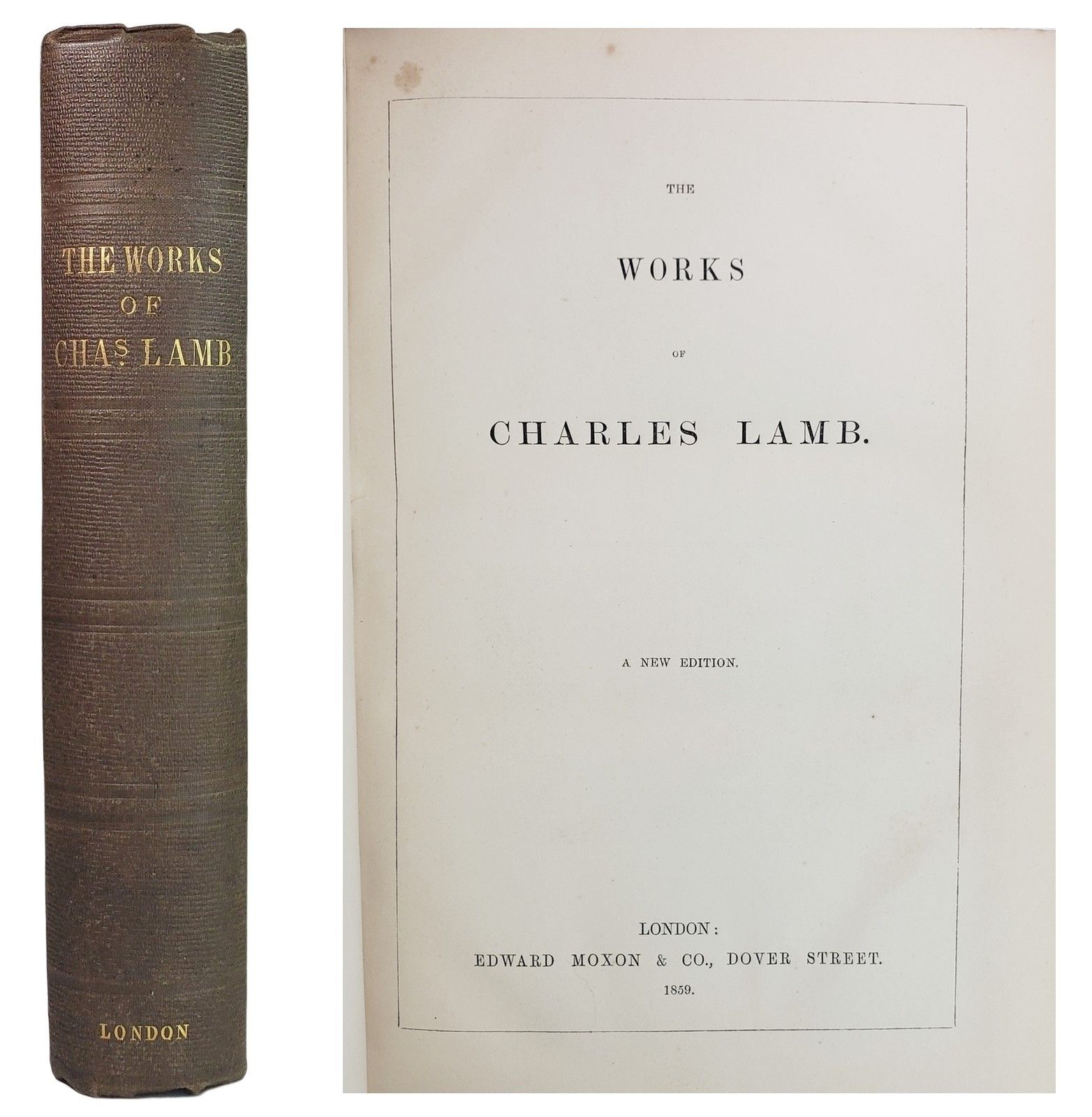 The Works of Charles Lamb by Charles (17751834) Lamb Hardcover