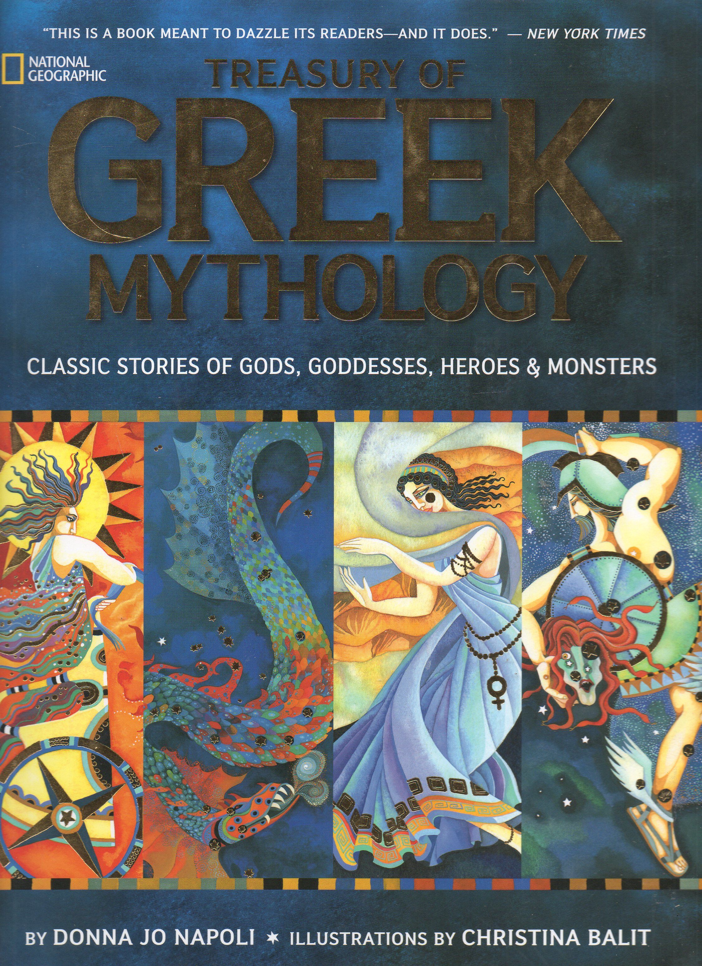 Treasury Of Greek Mythology: Classic Stories Of Gods, Goddesses, Heroes ...