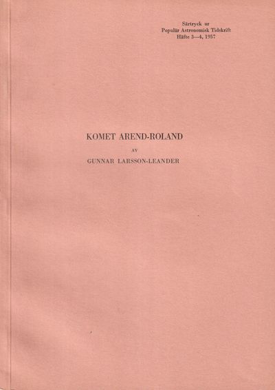 Komet Arend-Roland [= rubrik].