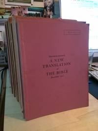 cover of Specimens towards A New Translation of the the Bible, 25 Volumes: Ezekiel, I-XXIV; Ruth; Ezekiel XXV-XLVIII; Exodus, I-XXIV; Exodus, XXV-XL; Amos; Leviticus; Psalms, I-XLI; Numbers; Kings (1); Isaiah, I-XXXIX; Kings (2); Haggai; Job, I-XXI; Joel; Hosea; Job, XXII-XLII; Samuel (1); Samuel (2); Daniel; Psalms CVII-CL; Joshua; Judges; Jeremiah 26-52; Chronicles (1)