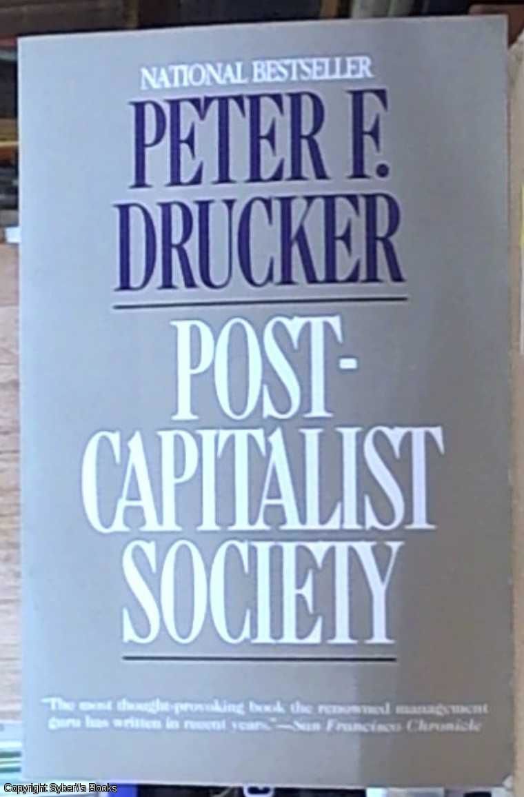 BIBLIO PostCapitalist Society by Drucker, Peter F Softcover 1994