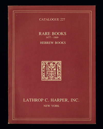 Rare Books 1477-1869 including some impotant…