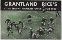 image of Grantland Rice's Cities Service Football Guide for 1933