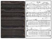 Printing plate for the Fisk Jubilee Singers' Song "It's Me (O Lord) by II John W. - 1902 - from Between the Covers- Rare Books, Inc. ABAA (SKU: 81603)