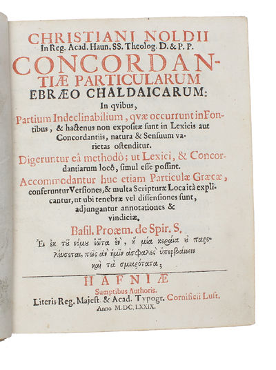 Concordantiae particularum Ebraeo-Chaldaicarum (photo 3)