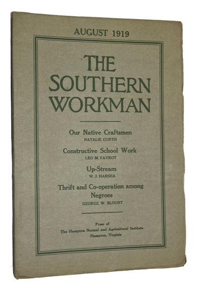 The Southern Workman, Vol. XLVIII, No. 8 (August, 1919)