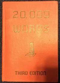 20,000 Words by Louis A. Leslie - Hardcover - Third - July, 1953 - from Revue & Revalued Books (SKU: 492)