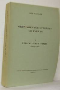 Ordningen för utträdet ur kyrkan. I. Utvecklingen…