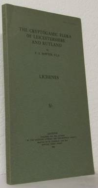 The Cryptogamic Flora of Leicestershire and…