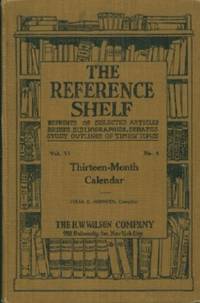 image of Thirteen-month Calendar (The Reference Shelf, Volume VI, No.4)