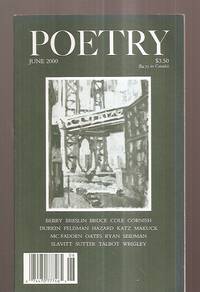 Poetry Volume CLXXVI Number 3 June 2000