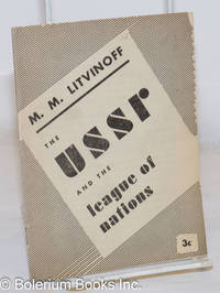 cover of The USSR and the League of Nations