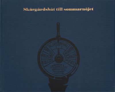 SKÄRGÅRDSBÅT TILL SOMMARNÖJET.