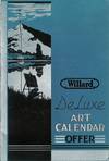 Willard deluxe art wall calendar offer