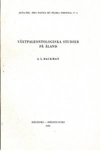 Växtpaleontologiska studier på Åland.