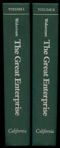 The Great Enterprise: The Manchu Reconstruction of Imperial Order in Seventeenth Century China Two volume complete set!