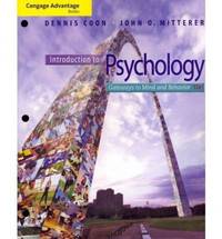 Introduction to Psychology (Gateways to Mind and Behavior) by Dennis Coon, John O. Mitterer