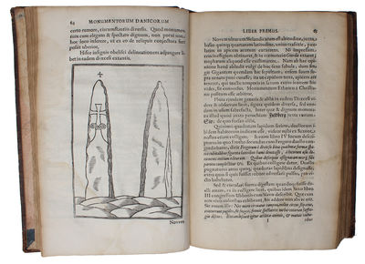 Danicorum Monumentorum Libri Sex: E spissis antiquitatum tenebris et in Dania ac Norvegia extantibus ruderibus eruti + Regum Daniae Series duplex et Limitum inter Daniam & Sveciam Descriptio. Ex vetustissimo Legum Scanicarum Literis Runicis in membran... - [THE FIRST WRITTEN STUDY OF RUNES] (photo 3)