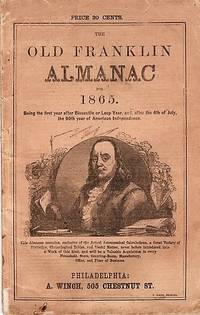 cover of THE OLD FRANKLIN ALMANAC NO. 6, FOR 1865