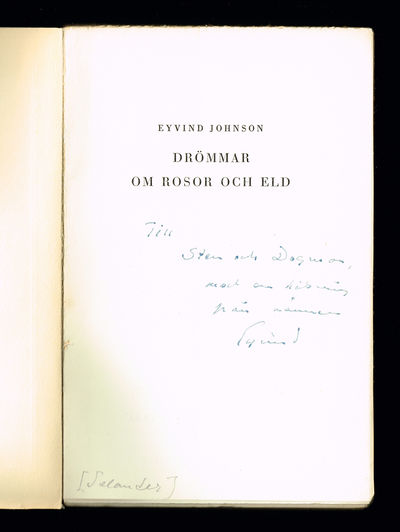 Drömmar om rosor och eld. Roman.