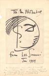 Simonson, Original Self Portrait Drawing