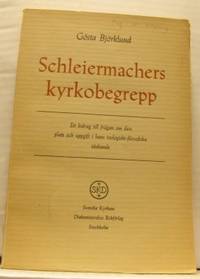 Schleiermachers kyrkobegrepp. Ett bidrag till…