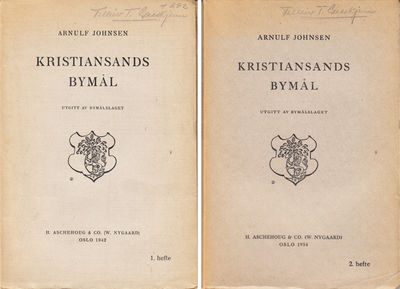 Kristiansands bymål. 1. og 2. hefte.
