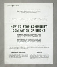 How To Stop Communist Domination Of Unions