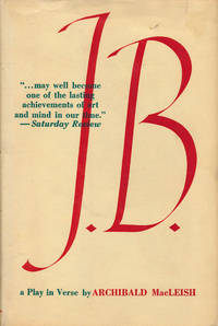 cover of J. B. A Play in Verse