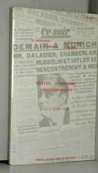 Textes d'histoire contemporaine. Textes du XXe siècle, 3ème édition