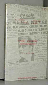 Textes d&#039;histoire contemporaine. Textes du XXe siÃ¨cle, 3Ã¨me Ã©dition by M Agostino, J-C Drouin, S Guillaume et J Herpin - 1995