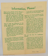 cover of Information, Please!