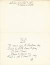 Conrad Aiken Autograph Poem Signed with Original Art