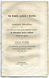 Om Kumla socken i Nerike. A.a.