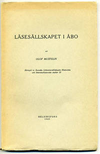 Läsesällskapet i Åbo. Särtryck ur Svenska…