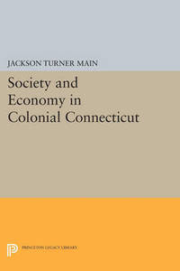 cover of Society and Economy in Colonial Connecticut