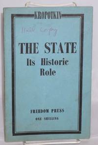 image of The state; its historic role
