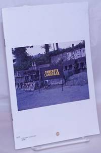 image of Concrete Language: September 8 to November 5, 2006