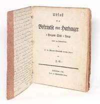 Udkast til en Beskrivelse over Hardanger i Bergens Stift i Norge samlet og sammenskrevet af sal....