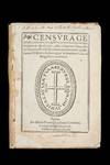 Censvra Generalis contra errores,...; (photo 0)