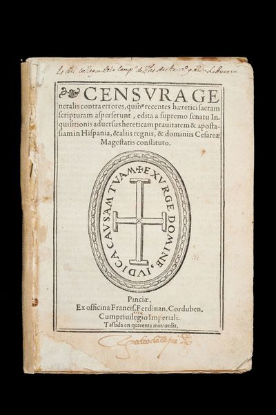 Censvra Generalis contra errores,...