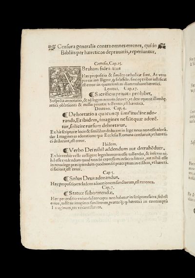 Censvra Generalis contra errores,...; (photo 1)