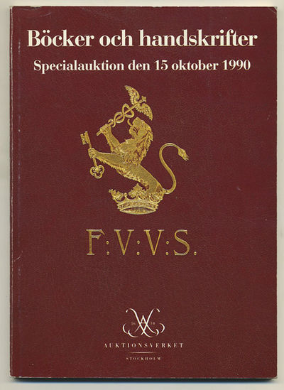 Böcker och handskrifter. Specialauktion den 15…