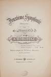 Deuxième Symphonie (Simineur) pour Orchestre ... Partition d'Orchestre - Prix _6 Rbl. Parties d'Orchestre net 10 _ 20 cop. Edition redigée par N. Rimsky-Korsakoff et A. Glazunoff ... Propriété des editeurs pour tous pays. [Score]
