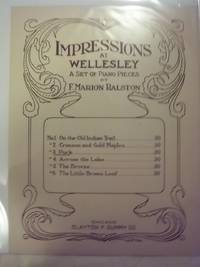 Impressions at Wellesley - No. 3: Puck de Ralston, F. Marion - 1920