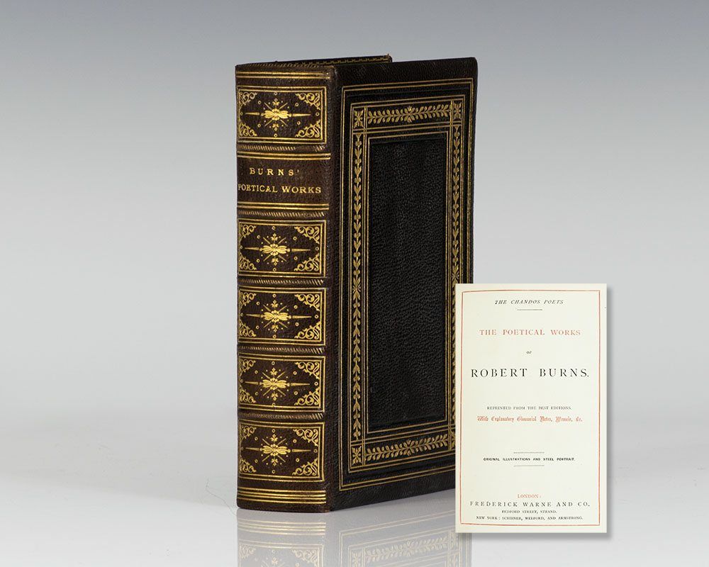 The Poetical Works of Robert Burns: With Fore-Edge Painting of New : An amazing photo showing a gorgeous landscape. Its colors are just vibrant and blend perfectly. Its arrangement looks wonderful, with the features are also very sharp.